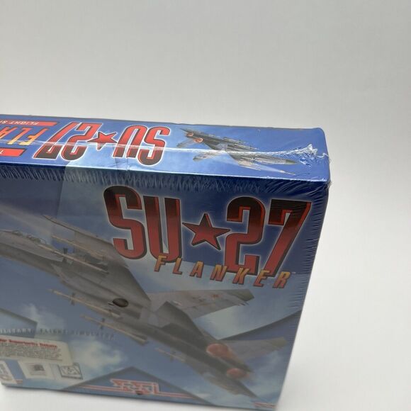 SU-27 Flanker The Military Flight Simulator 1995 Computer Game Sealed Brand New - Picture 6 of 16
